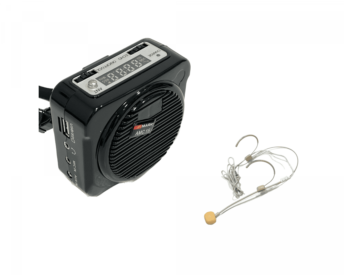 Amplificador de voz port&aacute;til con micr&oacute;fono Mark